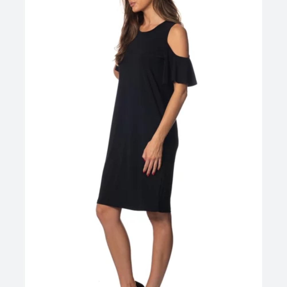 Halogen Women's Cold Shoulder Dress - Picture 2 of 14